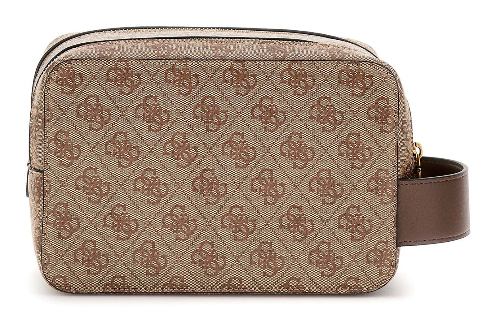 GUESS Milano Beauty Case Beige / Brown GUESS Milano Beauty Case Beige / Brown