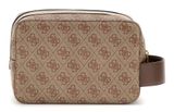 GUESS Milano Beauty Case Beige / Brown