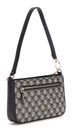 GUESS G Wave II Mini Top Zip Shoulder Bag Black Logo GUESS G Wave II Mini Top Zip Shoulder Bag Black Logo