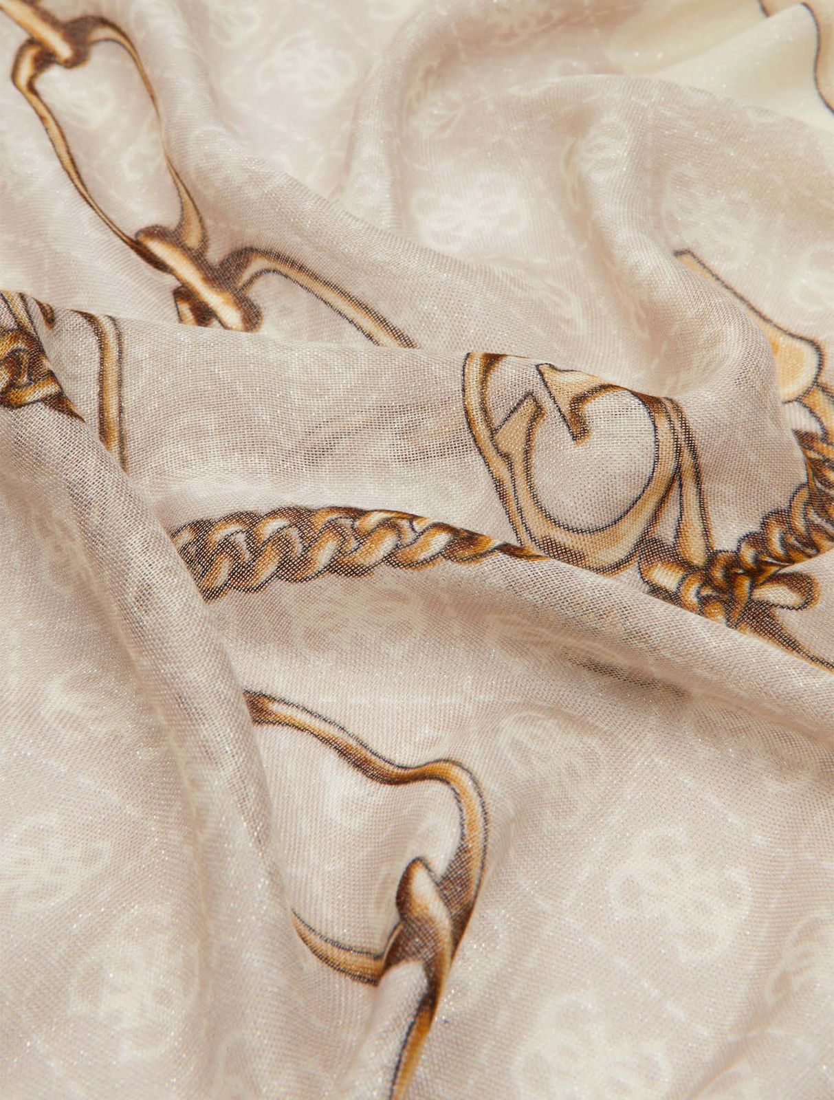 GUESS Scarf 90x180 Shell GUESS Scarf 90x180 Shell
