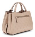 GUESS Phoebe Girlfriend Satchel Bag Simply Taupe Logo GUESS Phoebe Girlfriend Satchel Bag Simply Taupe Logo