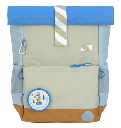 Lässig Sunny Explorer Medium Rolltop Backpack Green / Blue