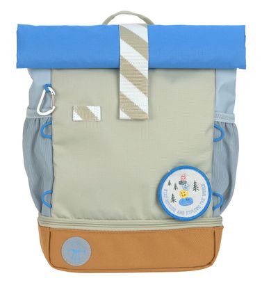 Lässig Sunny Explorer Mini Rolltop Backpack Green / Blue