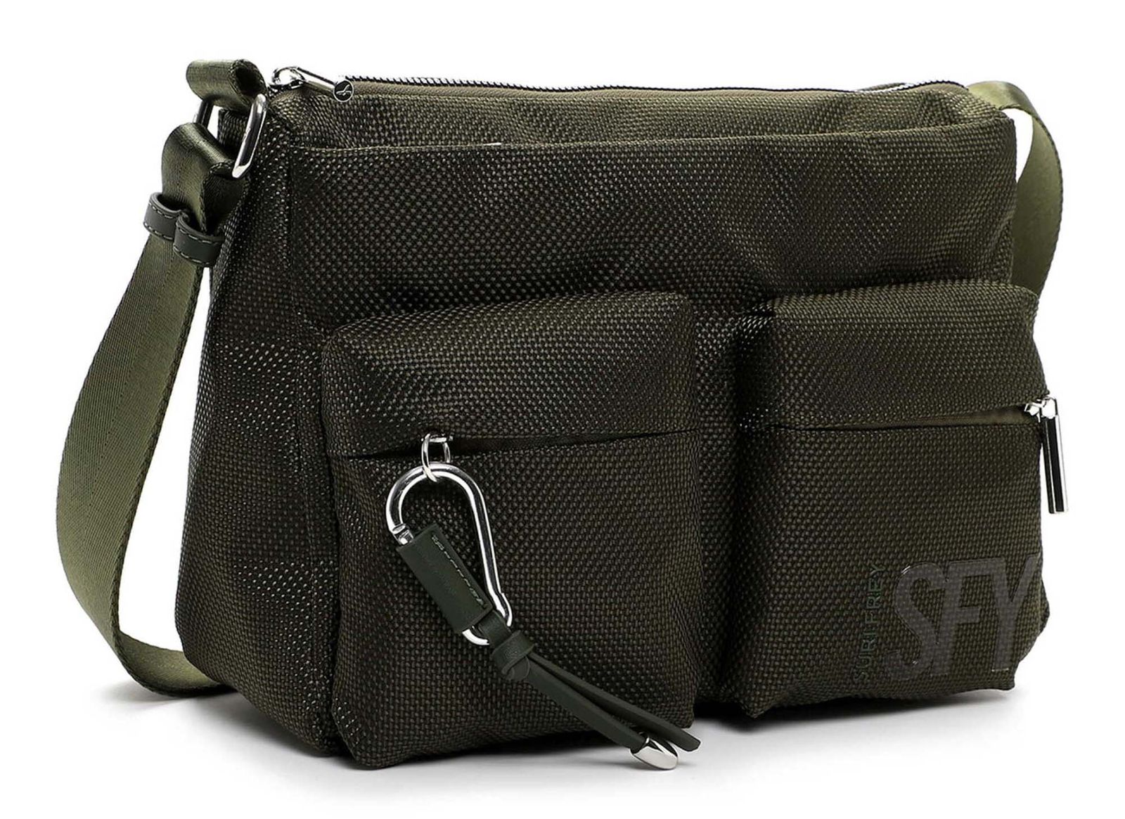 SURI FREY Suri Sports Marry Handbag With Zipper L Forest SURI FREY Suri Sports Marry Handbag With Zipper L Forest