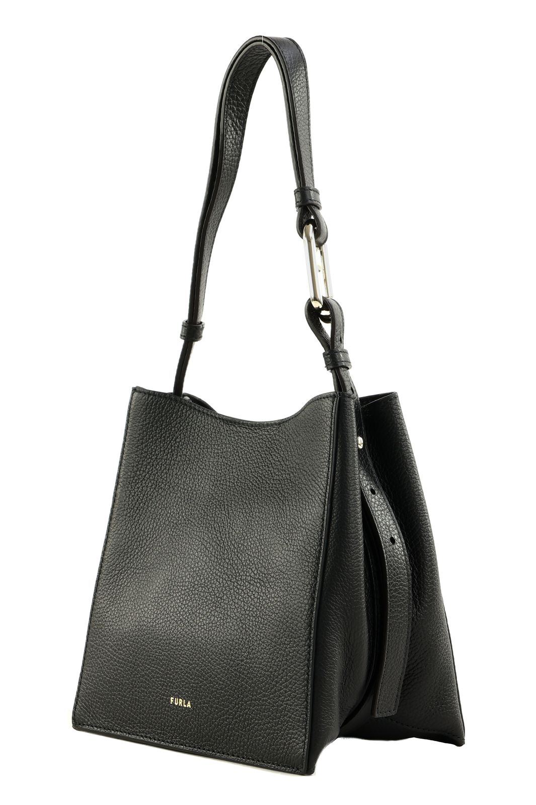 FURLA Nuvola Mini Bucket Bag Nero FURLA Nuvola Mini Bucket Bag Nero