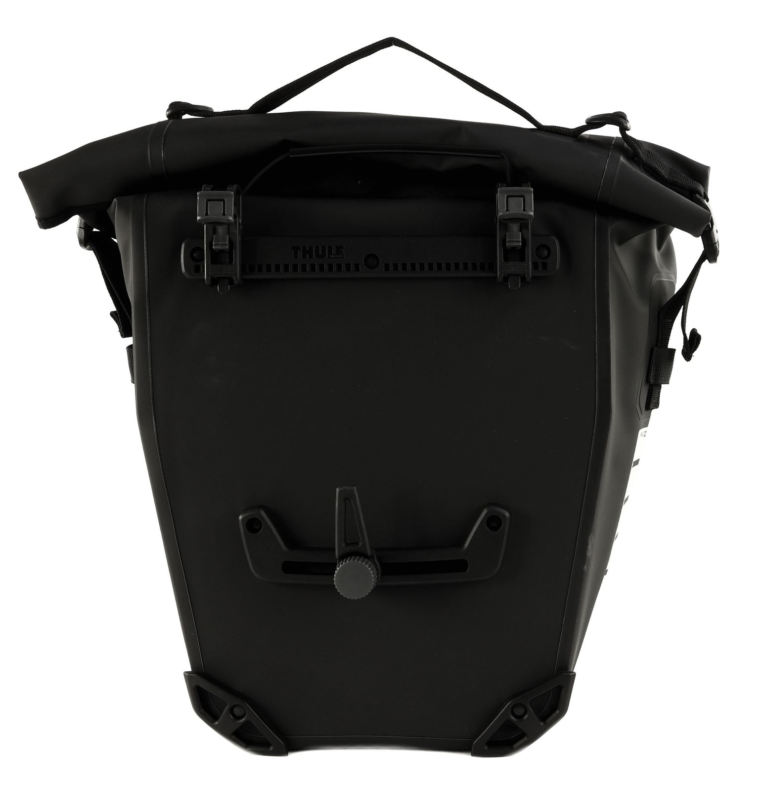 Sacoche De Vélo Thule Shield 22L - Pannier Unique Noir, Transport Sécurisé Ordinateur Portable, Bandoulière Incluse - Dimensions 35x38x16 Cm