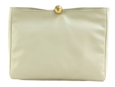 FURLA Sfera Soft Clutch M Marshmallow