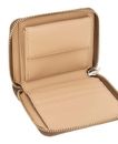 GUESS Laurel II SLG Small Zip Around Wallet Latte Logo GUESS Laurel II SLG Small Zip Around Wallet Latte Logo