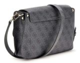 GUESS Meridian II Flap Crossbody Bag Coal Logo GUESS Meridian II Flap Crossbody Bag Coal Logo