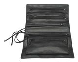 WINDROSE Nappa Jewellery Roll M Black WINDROSE Nappa Jewellery Roll M Black
