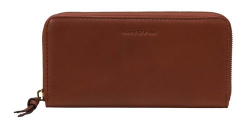 Marc O'Polo Finja Combi Wallet L Dark Cognac Marc O'Polo Finja Combi Wallet L Dark Cognac