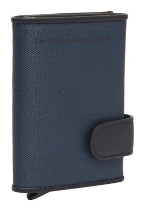 The Chesterfield Brand Sabana Cardholder Navy
