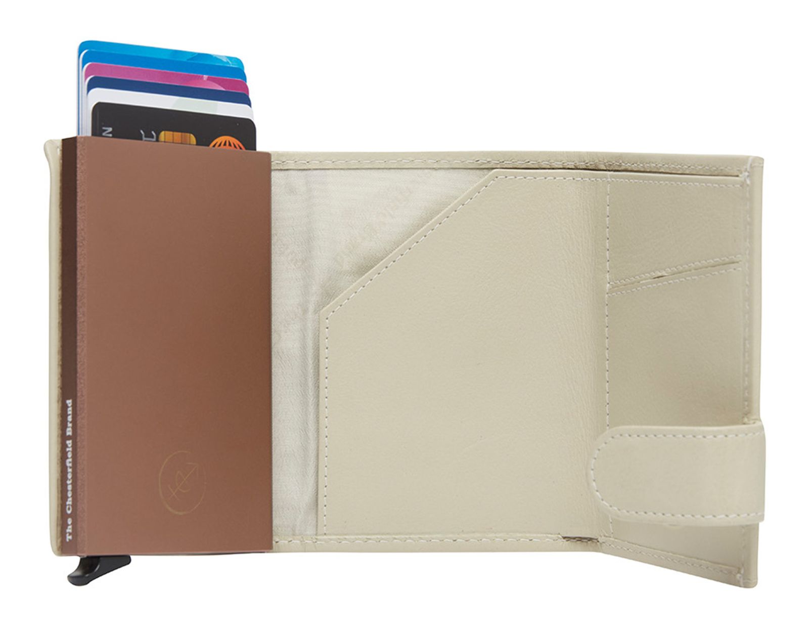 The Chesterfield Brand Sabana Cardholder Cream White The Chesterfield Brand Sabana Cardholder Cream White
