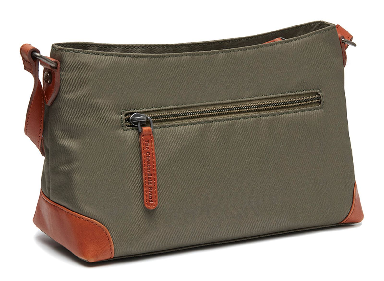 The Chesterfield Brand Nevon Crossbody Bag Steel Green The Chesterfield Brand Nevon Crossbody Bag Steel Green