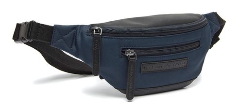 The Chesterfield Brand Velta Leather Waist Pack Navy