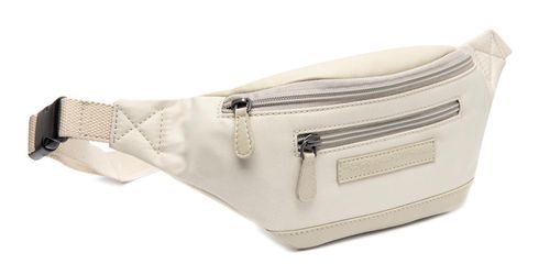 The Chesterfield Brand Velta Leather Waist Pack Cream White