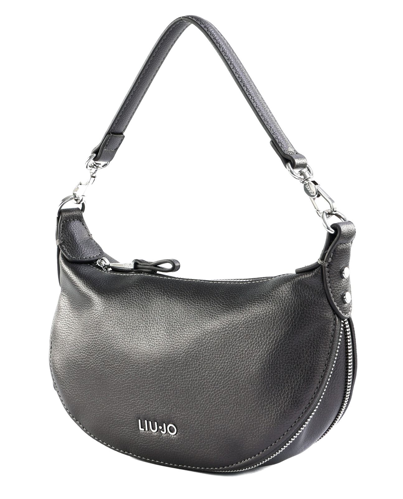 LIU JO Kaliska Hobo Bag Antracite Met. LIU JO Kaliska Hobo Bag Antracite Met.