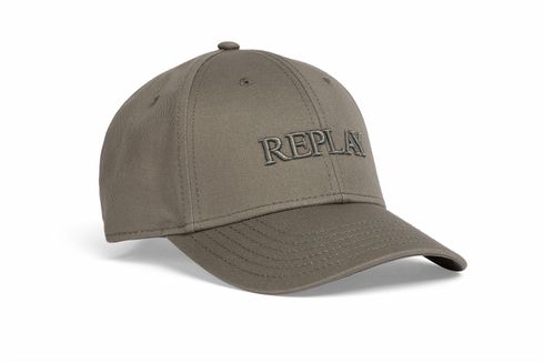 REPLAY Cap Dusty Olive