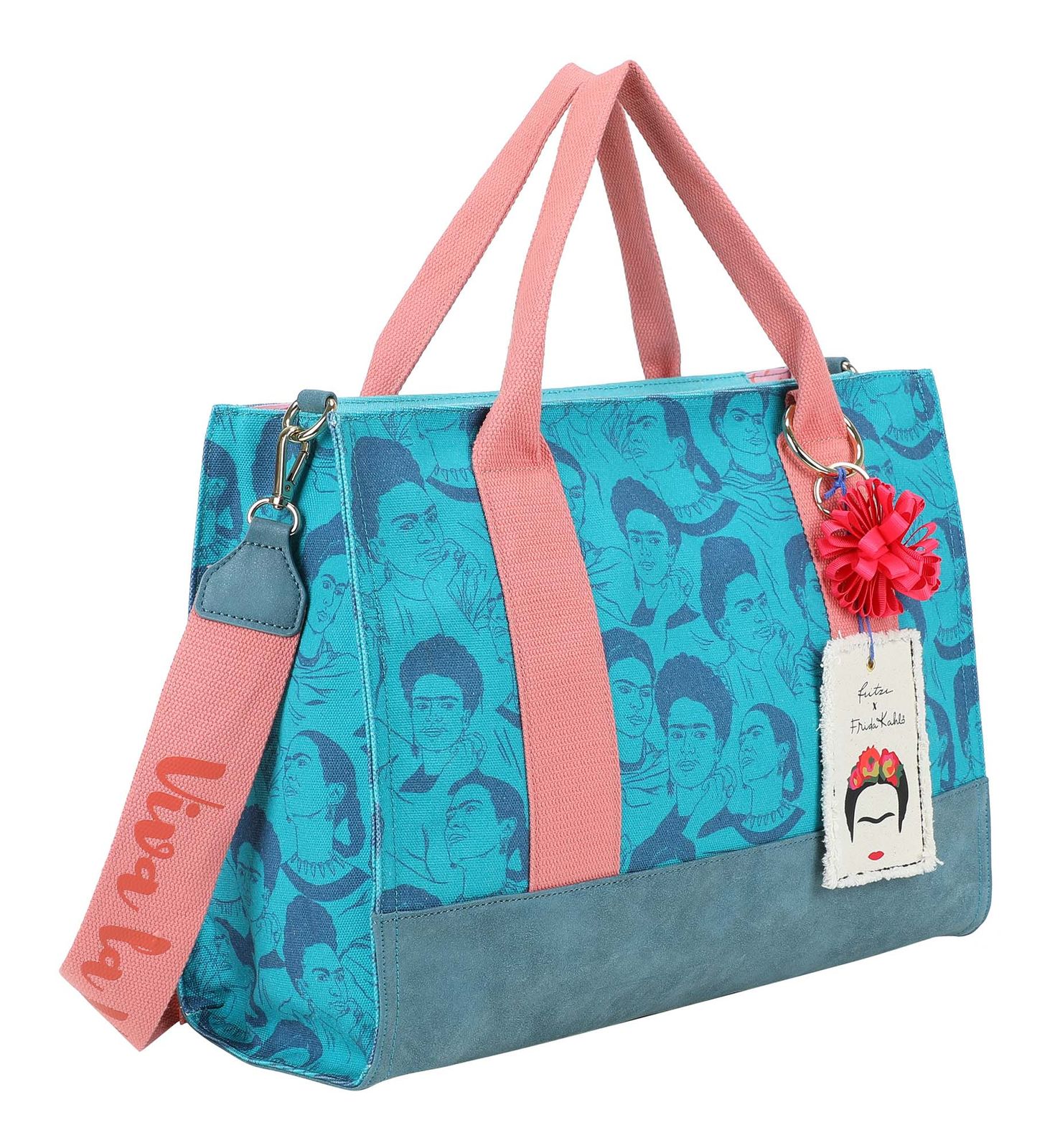 Fritzi aus Preußen Canvas Fritzi x Frida Kahlo Tote Bag Limited Frida Heads Fritzi aus Preußen Canvas Fritzi x Frida Kahlo Tote Bag Limited Frida Heads