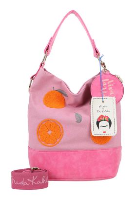 Fritzi aus Preußen Izzy07 Fritzi x Frida Kahlo Limited Canvas Hobo Bag Oranges