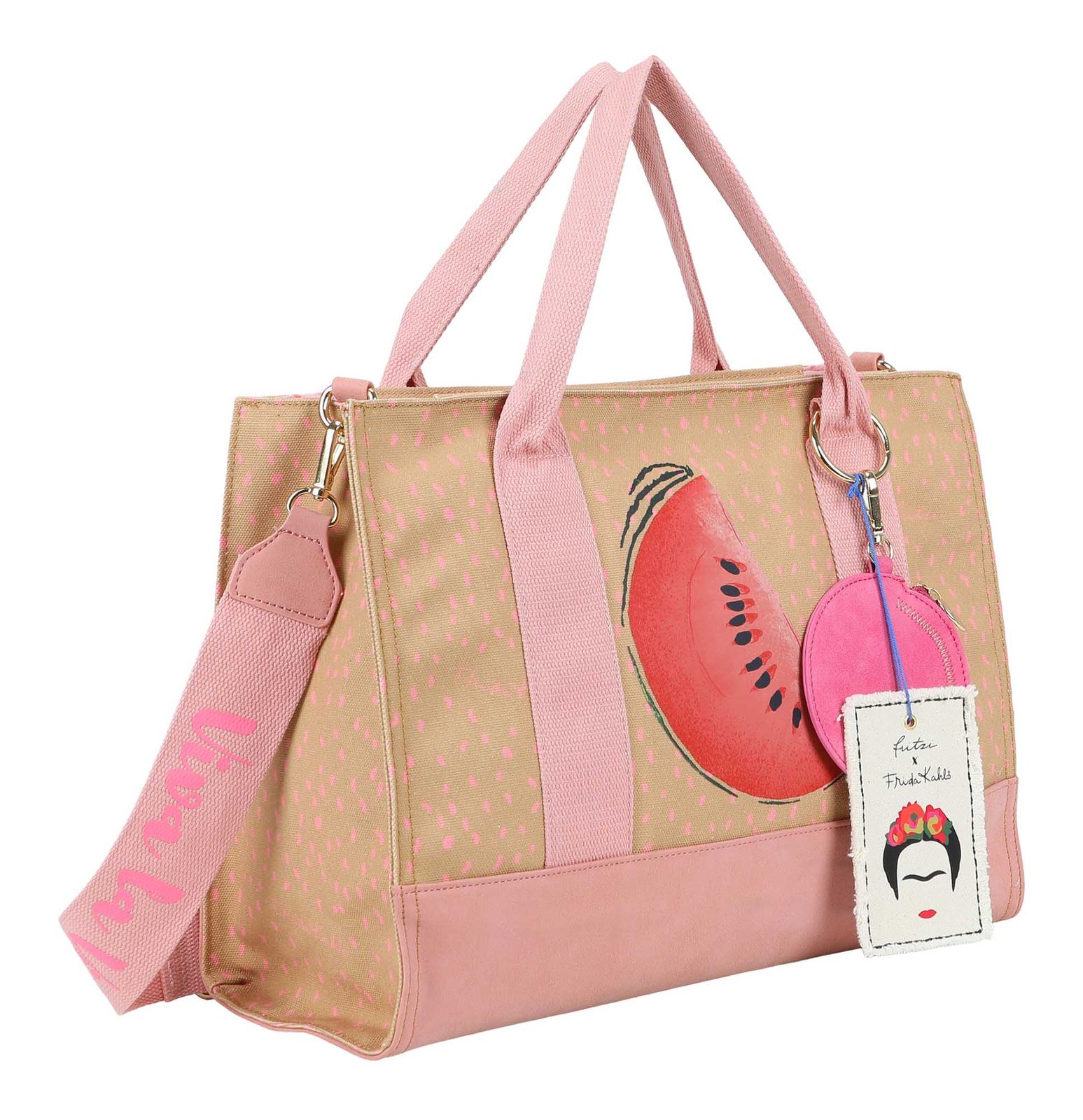 Fritzi aus Preußen Canvas Fritzi x Frida Kahlo Tote Bag Limited Melon Fritzi aus Preußen Canvas Fritzi x Frida Kahlo Tote Bag Limited Melon