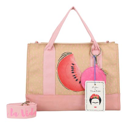 Fritzi aus Preußen Canvas Fritzi x Frida Kahlo Tote Bag Limited Melon