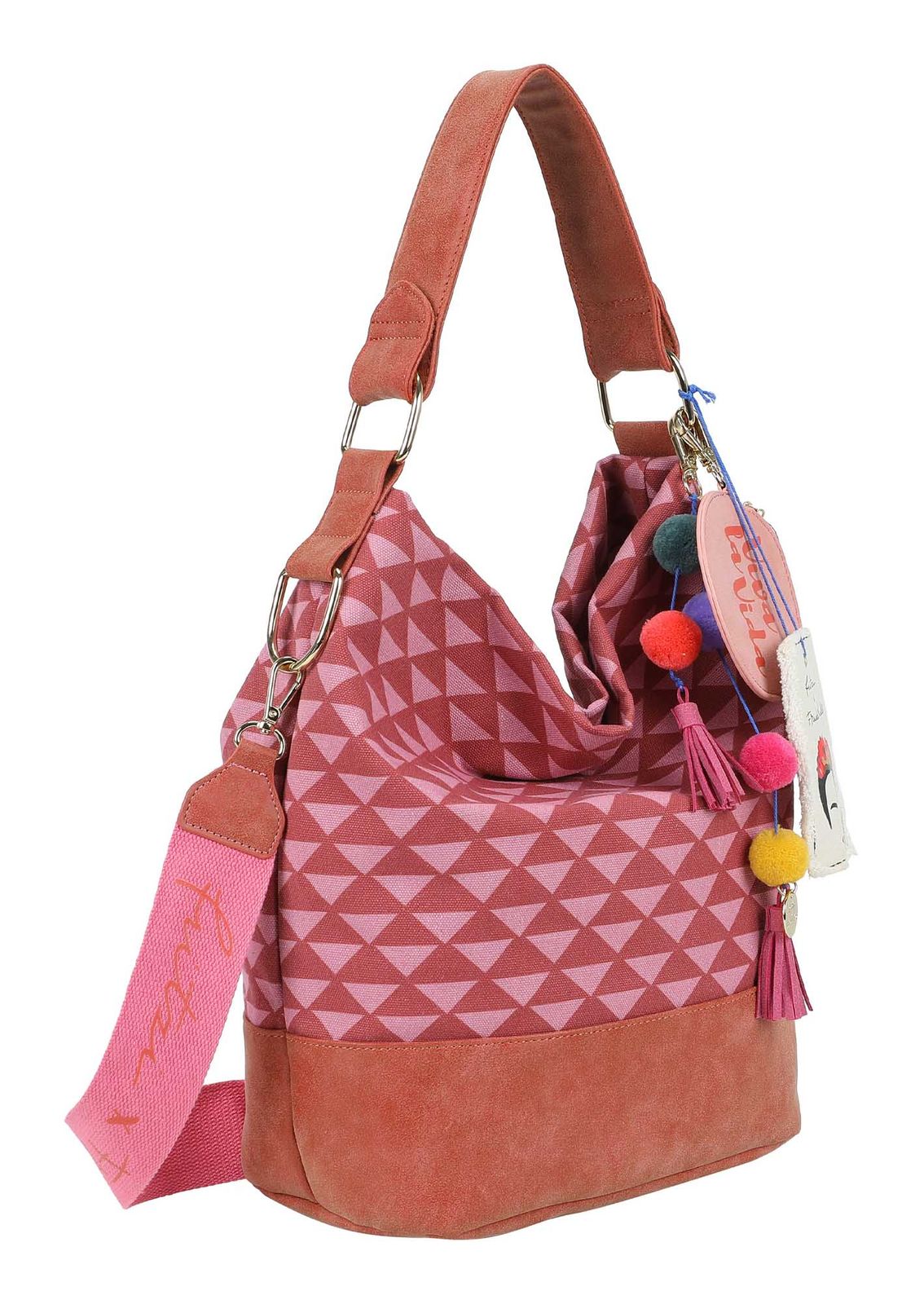 Fritzi aus Preußen Izzy07 Fritzi x Frida Kahlo Limited Canvas Hobo Bag Geo Fritzi aus Preußen Izzy07 Fritzi x Frida Kahlo Limited Canvas Hobo Bag Geo