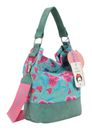 Fritzi aus Preußen Izzy07 Fritzi x Frida Kahlo Limited Canvas Hobo Bag Flower Green