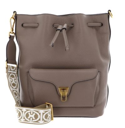 COCCINELLE Beat Bucket Bag Warm Taupe
