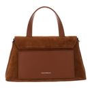 COCCINELLE Nikla Suede Bim Handbag Cognac COCCINELLE Nikla Suede Bim Handbag Cognac