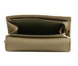 COCCINELLE Metallic Soft Wallet Grained Leather Rosette