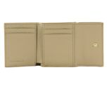 COCCINELLE Metallic Soft Wallet Grained Leather Rosette