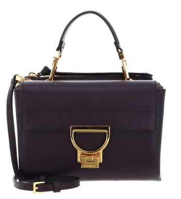 COCCINELLE Arlettis Handbag Grainy Leather Prune