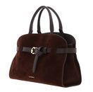 COCCINELLE Sabine Suede Bi Handbag Brunette COCCINELLE Sabine Suede Bi Handbag Brunette