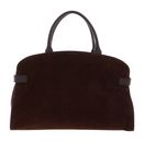 COCCINELLE Sabine Suede Bi Handbag Brunette COCCINELLE Sabine Suede Bi Handbag Brunette