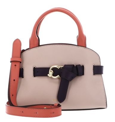 COCCINELLE Sabine Handbag Rosette / Pink Clay / Prune