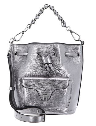 COCCINELLE Beat Generatio Bucket Bag Steel