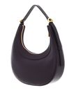 COCCINELLE Whisper Grained Leather Mini Bag Prune