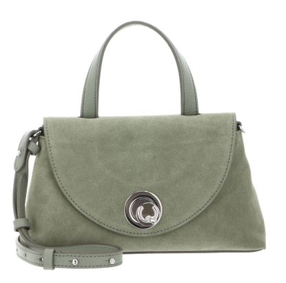 COCCINELLE Nikla Suede Bim Handbag Warm Taupe
