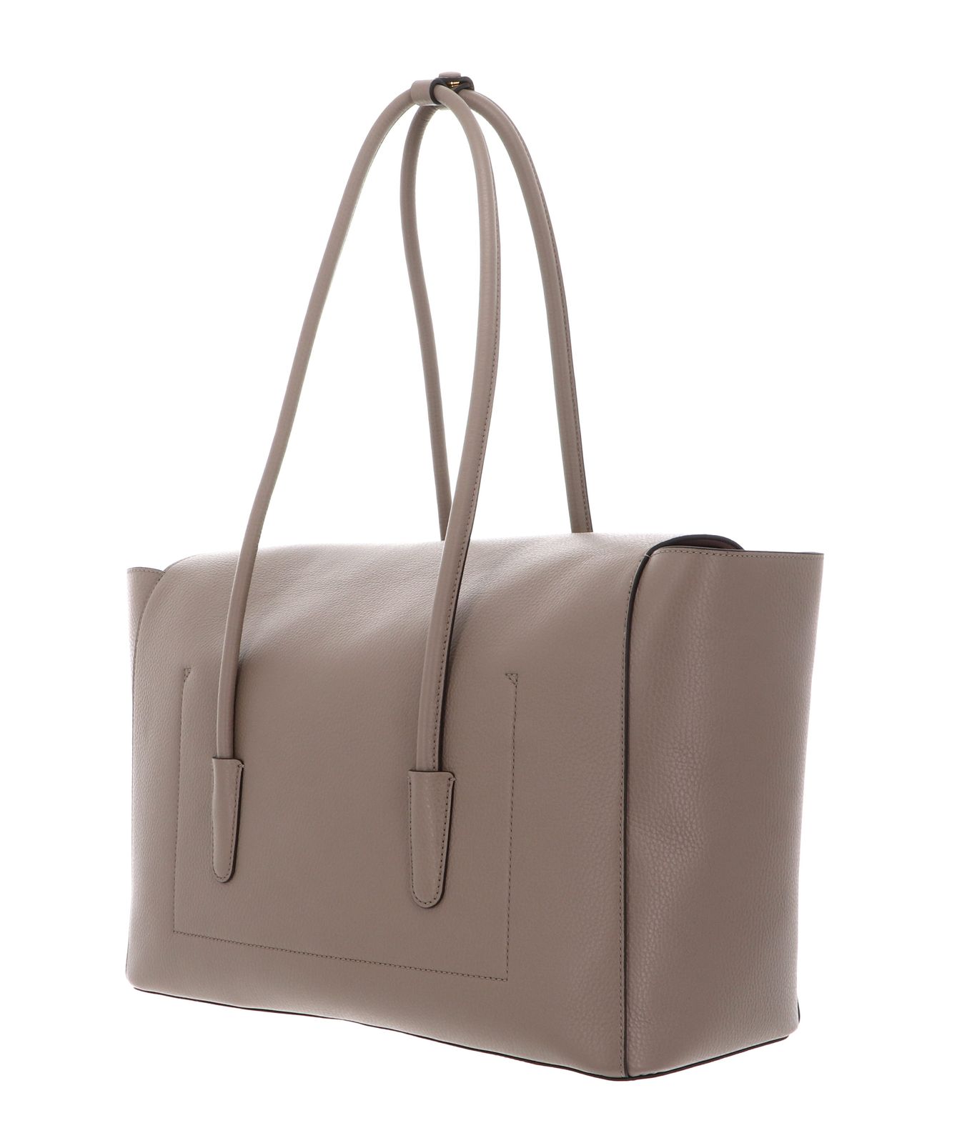 COCCINELLE Double Beat Shopper Warm Taupe COCCINELLE Double Beat Shopper Warm Taupe