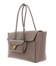 COCCINELLE Double Beat Shopper Warm Taupe