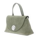 COCCINELLE Nikla Suede Bim Handbag Greenery COCCINELLE Nikla Suede Bim Handbag Greenery