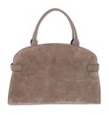 COCCINELLE Sabine Suede Bi Handbag Warm Taupe COCCINELLE Sabine Suede Bi Handbag Warm Taupe