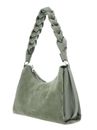 COCCINELLE Suede Bimaterial Shoulderbag Greenery / Greene