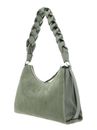 COCCINELLE Suede Bimaterial Shoulderbag Greenery / Greene