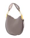 COCCINELLE Sunup Shoulder Bag Warm Taupe / Rosette