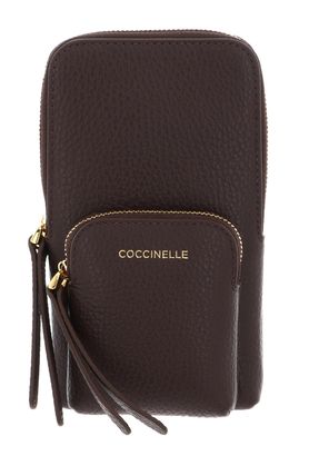 COCCINELLE Pixie Hi-Tech Phone Bag Brunette