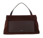 COCCINELLE Nikla Suede Bim Handbag Brunette COCCINELLE Nikla Suede Bim Handbag Brunette
