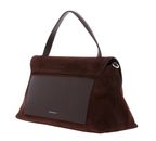 COCCINELLE Nikla Suede Bim Handbag Brunette COCCINELLE Nikla Suede Bim Handbag Brunette