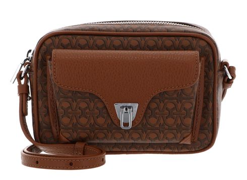 COCCINELLE Beat Coat Mono Handbag Multi Cognac / Cognac